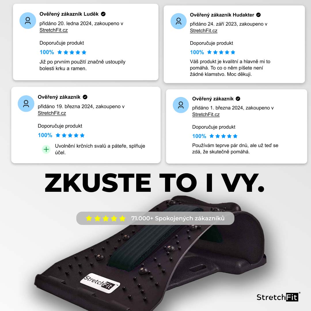 Natahovač krku - NeckFlex™️
