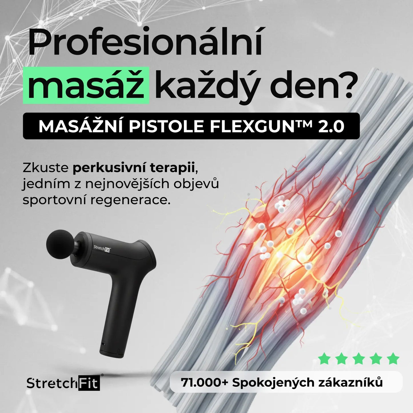 Masážní pistole - FlexGun™ 2.0