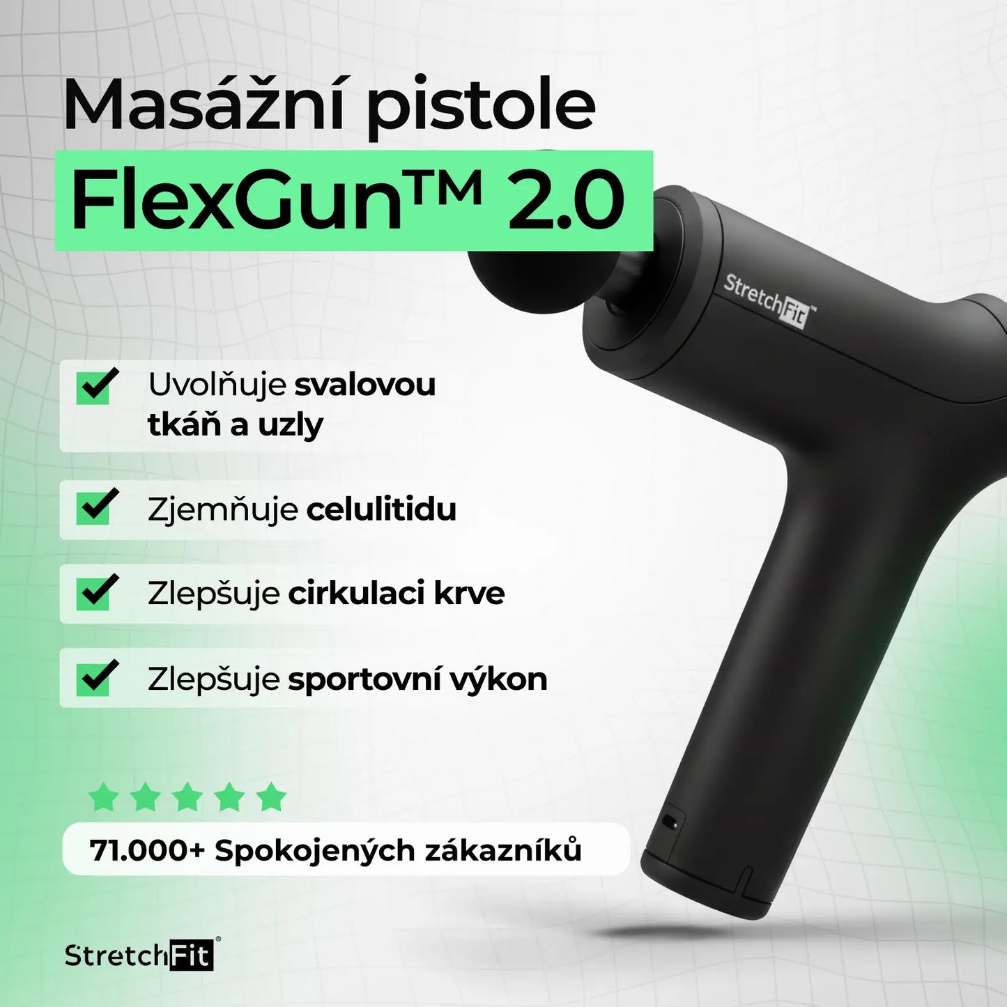 Masážní pistole - FlexGun™ 2.0