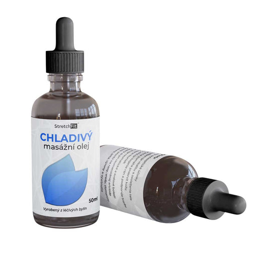 Chladivý masážní olej 50ml - FlexOil™