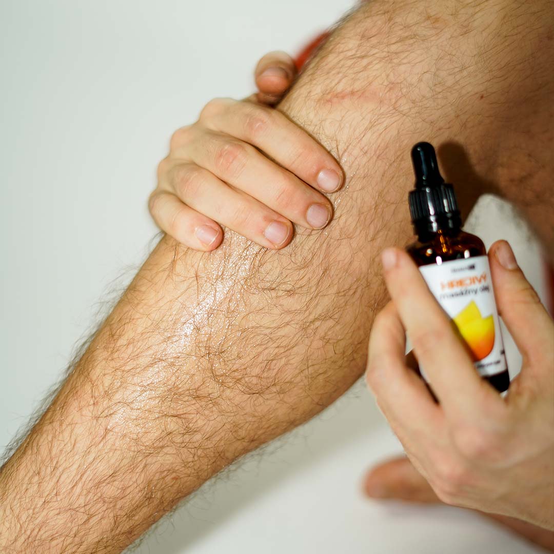 Chladivý masážní olej 50ml - FlexOil™